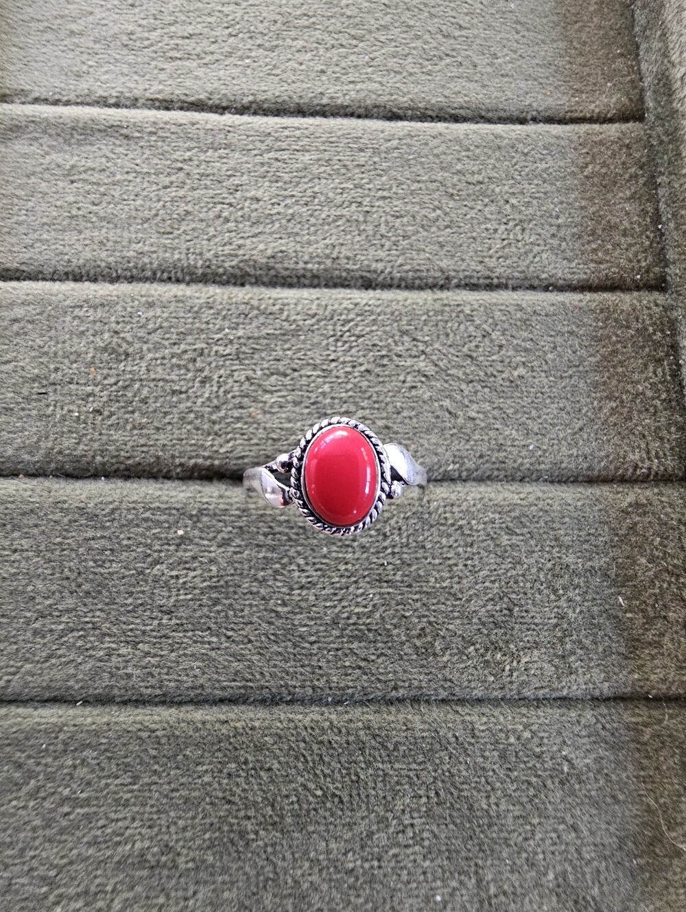 Silver Plated Ring Size 10